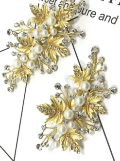Coiffure de mariée accessoire de cheveux mariage