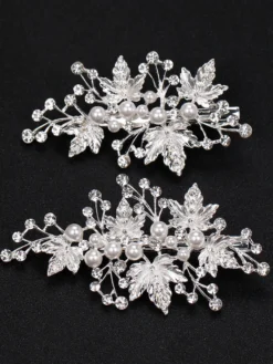 Coiffure de mariée accessoire de cheveux mariage