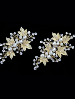 Coiffure de mariée accessoire de cheveux mariage