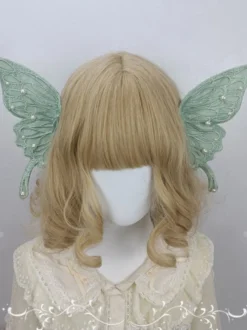 Coiffure Rococo Style Lolita Accessoires Perles Papillon Divers