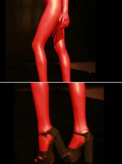 Combinaison Catsuit Zentail pour femmes combinaison en Latex et ammoniac couverture complète en cuir verni