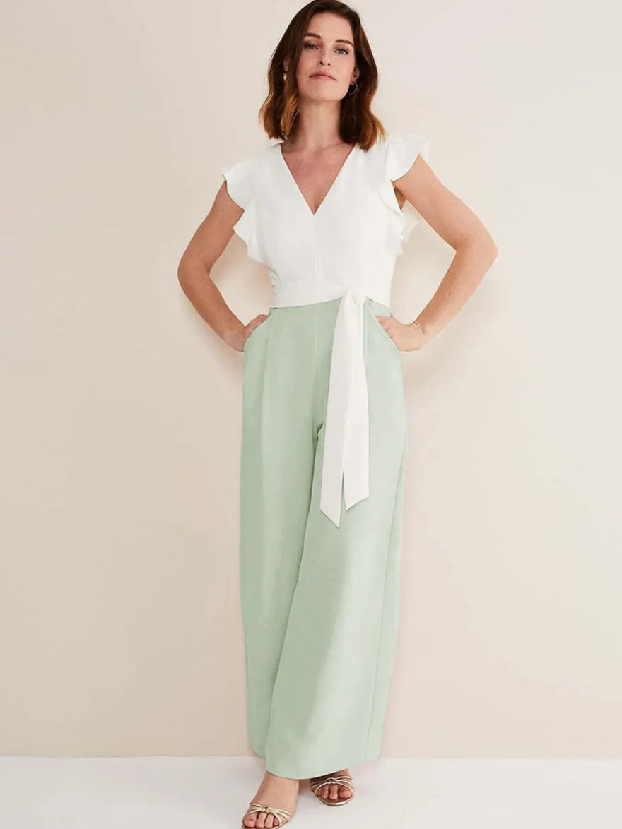 Combinaison de mariage tenue de mère de mariée combinaison sans manche col v