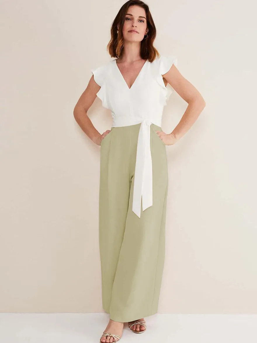 Combinaison de mariage tenue de mère de mariée combinaison sans manche col v