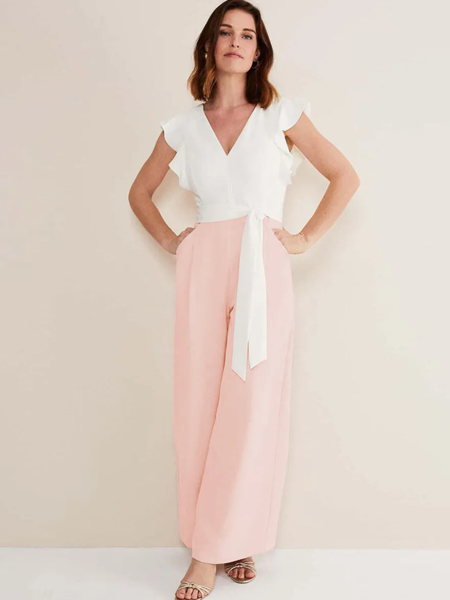 Combinaison de mariage tenue de mère de mariée combinaison sans manche col v