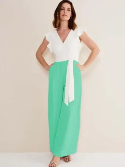 Combinaison de mariage tenue de mère de mariée combinaison sans manche col v