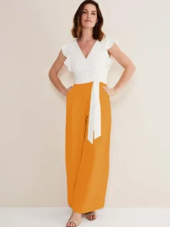 Combinaison de mariage tenue de mère de mariée combinaison sans manche col v