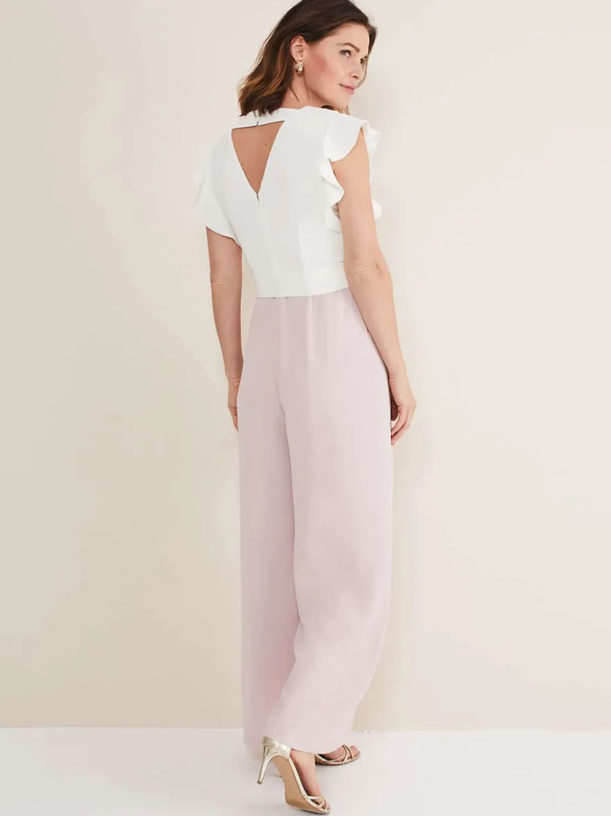 Combinaison de mariage tenue de mère de mariée combinaison sans manche col v