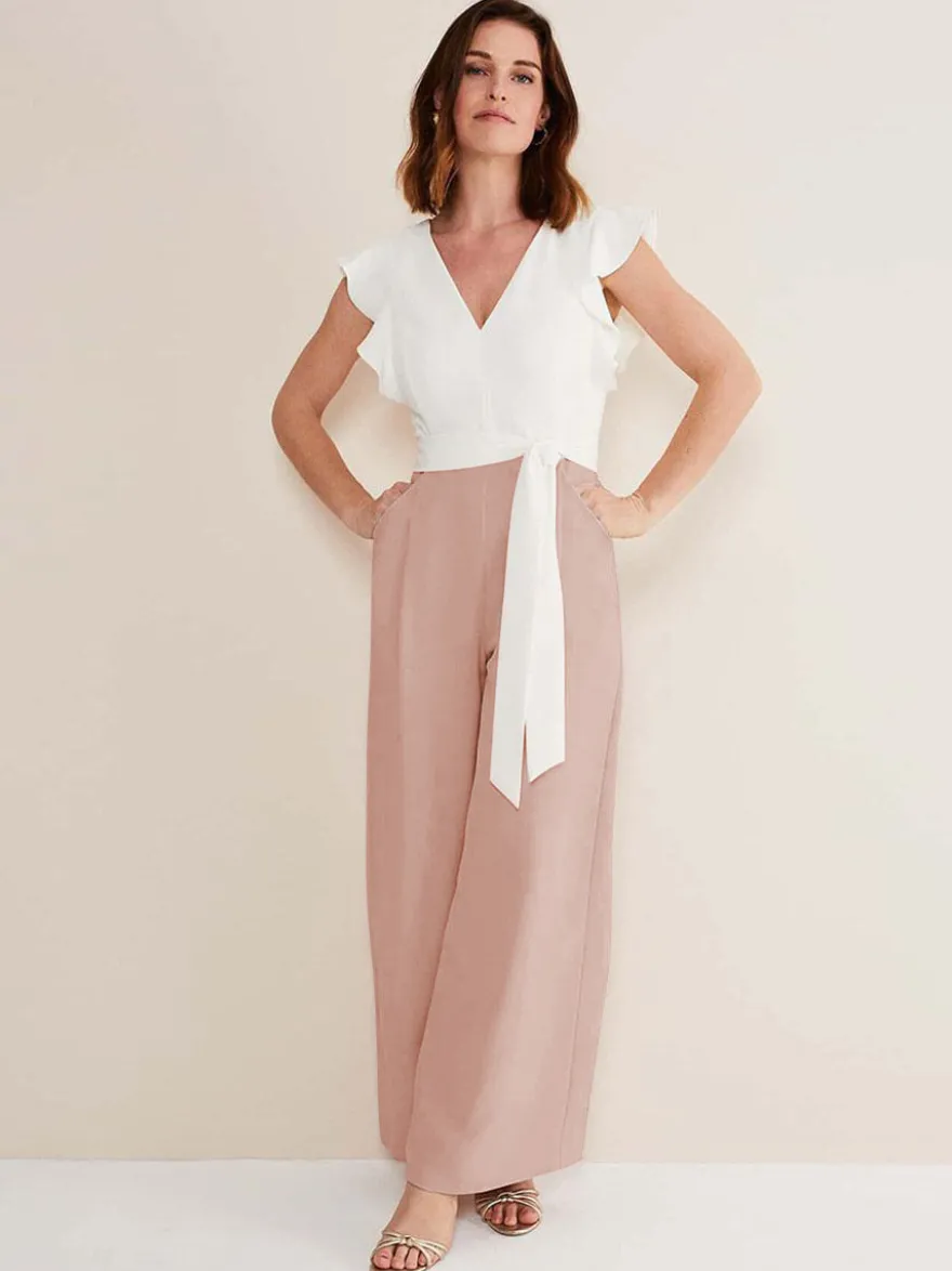 Combinaison de mariage tenue de mère de mariée combinaison sans manche col v