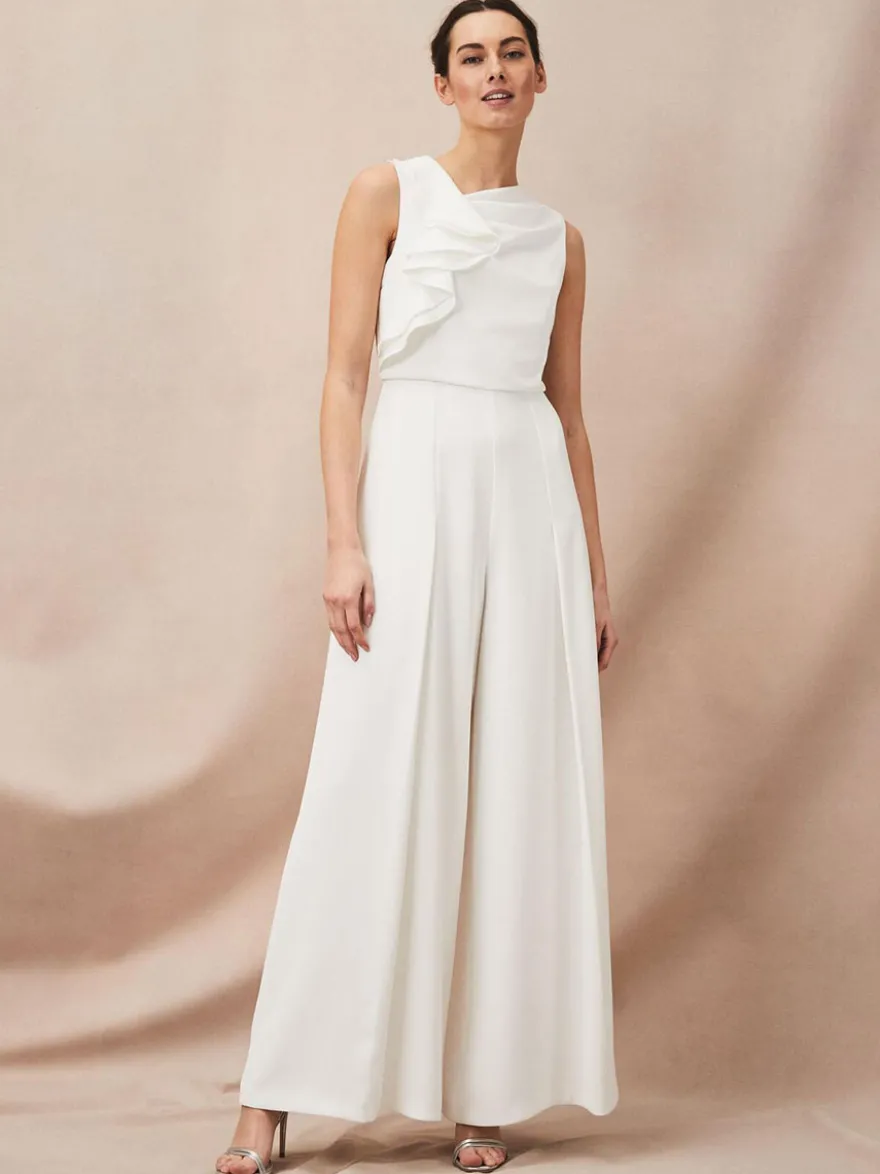 Combinaison de mariage tenue de mère de mariée 2 pièces combinaison sans manche