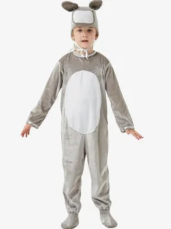 Combinaison pyjama Kigurumi Animal Halloween Enfant Polyester Chapeau Combinaison
