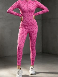 Combinaison Zentai à motifs body néon