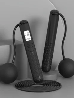 Corde À Sauter Sans Fil Rechargeable Adultes Enfants Exercice Sport Athlétique Comptage Intelligent
