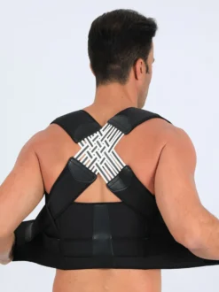 Correcteur De Posture Redresseur De Dos Réglable Support Dorsal Pour Adulte Homme Femme