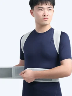 Correcteur De Posture Redresseur De Dos Réglable Support Dorsal Soutien Du Dos Adulte