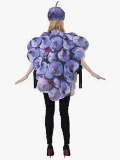 Costume de cosplay pour réunion sportive fête de fruits costume de raisin