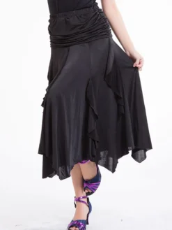 Costume de danse de salle de bal Jupe Maxi de haute performance féminine Déguisements Halloween