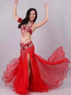 Costume de danse du ventre pour femme ensemble de 5 pièces