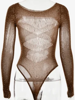 Costume de danse jazz pour femme ensemble haut et pantalon tenue de spectacle