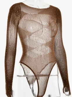 Costume de danse jazz pour femme ensemble haut et pantalon tenue de spectacle