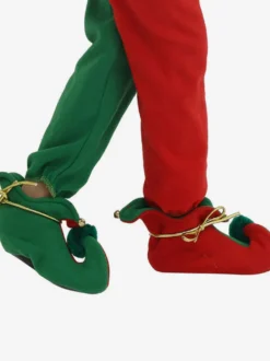 Costume De Noël Cadeaux Noël Enfants Pantalon De Chapeau En Fibre De Polyester Rouge Ensemble De 3 Pièces Costumes De Vacances De Noël