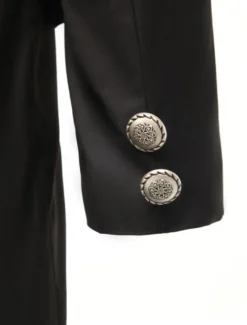 Costume Opéra rétro long noir gabardine Déguisements Halloween