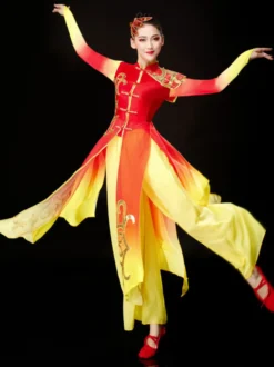 Costumes Chinois Femme Costume De Danse Traditionnelle Carnaval Costumes Déguisements Halloween