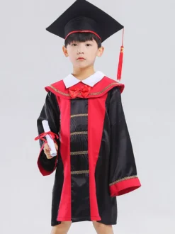 Costumes de Cosplay pour enfants Costume de baccalauréat Cosplay chapeau noir