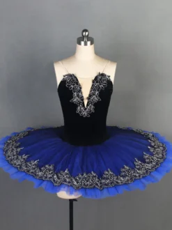 Costumes de danse de Ballet rouge robe de ballerine à volants en dentelle et Polyester pour adultes et enfants vêtements de danse