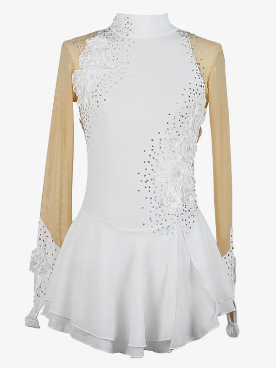 Costumes de danse de patinage artistique pour filles simples et généreux robe de compétition de patinage artistique pour femmes justaucorps de gymnastique