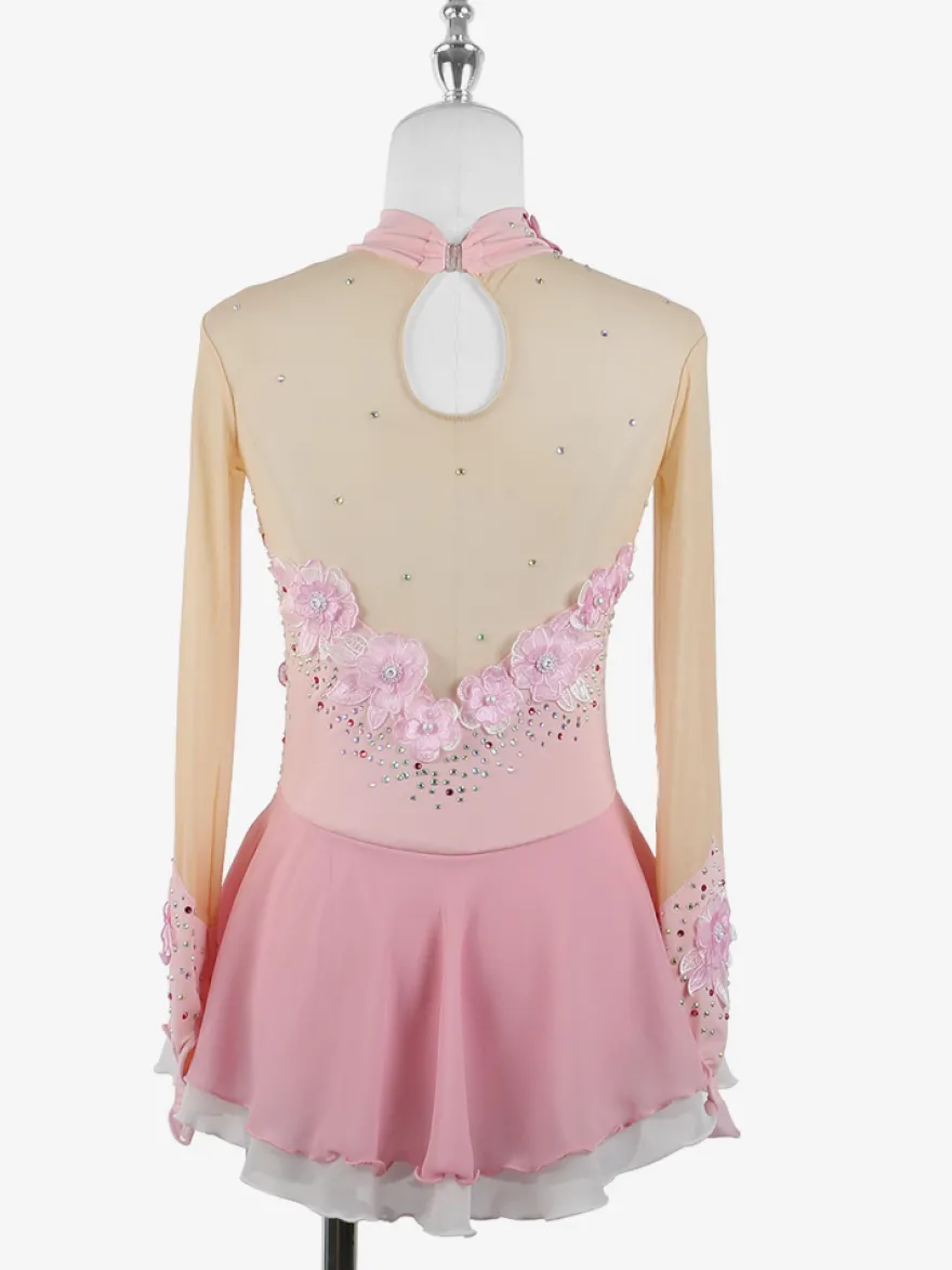 Costumes de danse de patinage artistique pour filles simples et généreux robe de compétition de patinage artistique pour femmes justaucorps de gymnastique