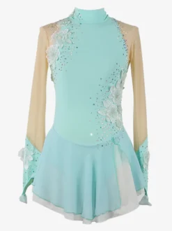 Costumes de danse de patinage artistique pour filles simples et généreux robe de compétition de patinage artistique pour femmes justaucorps de gymnastique