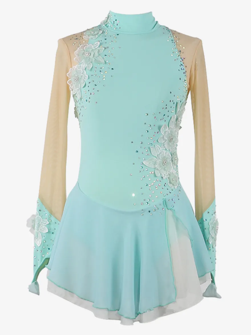 Costumes de danse de patinage artistique pour filles simples et généreux robe de compétition de patinage artistique pour femmes justaucorps de gymnastique