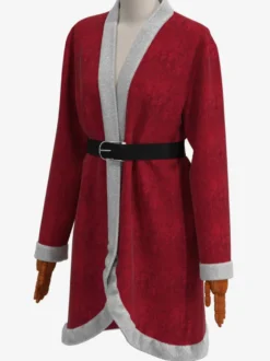 Costumes de Noël unisexes rouges pour les fêtes de Noël