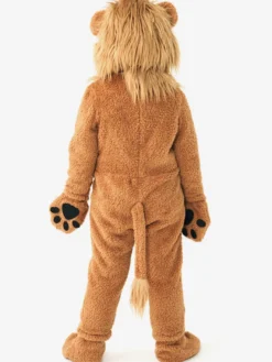 Costumes d'Halloween pour enfants Ensemble d'Halloween marron café Combinaison en polyester pour enfants Gants
