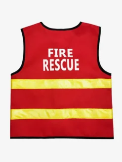 Costumes d'Halloween pour enfants Ensemble d'Halloween rouge Gilet accessoire en polyester pour enfants