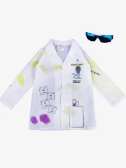 Costumes d'Halloween pour enfants Ensemble de polyester en fibre de polyester blanc Halloween Haut pour enfants