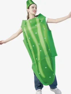 Costumes d'Halloween Vert Unisexe Burlesque Top Polyester Déguisement
