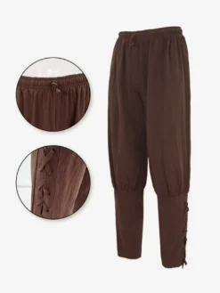Costumes rétro en polyester rétro bordeaux vintage pour homme