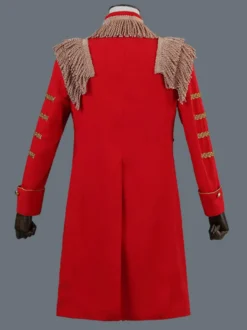 Costumes rétro à manches longues en polyester élégant haut vintage noir pour homme Bourgogne