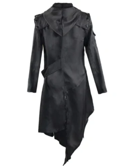 Costumes rétro Opéra homme noir Vintage manches longues uniforme pardessus Cosplay Halloween