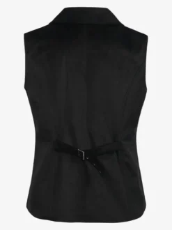 Costumes rétro sans manches en polyester vintage bordeaux pour homme