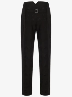 Costumes rétro vintage en polyester noir pour homme