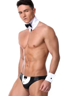 Costumes Sexy Hommes Déguisement Sexy Halloween Bicolores Tenue Sexy