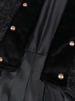 Costumes vintage pour hommes Costumes médiévaux rétro à double boutonnage Renaissance