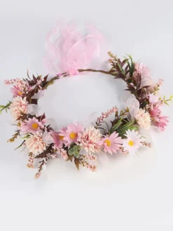 Couronne de fleur de mariage accessoire de mariage