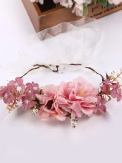 Couronne de fleur de mariage accessoire de mariage
