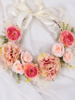 Couronne de fleur de mariage accessoire de mariage