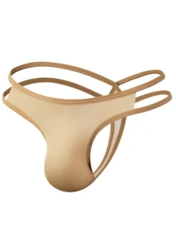 Cullotte Sexy Homme Lingerie Sexy à Lacets Croisés Unicolore