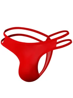 Cullotte Sexy Homme Lingerie Sexy à Lacets Croisés Unicolore