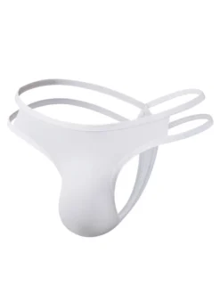 Cullotte Sexy Homme Lingerie Sexy à Lacets Croisés Unicolore